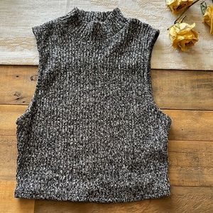 Silence + Noise crop sweater. Soft. Classic. Small. Beautiful. NWOT.